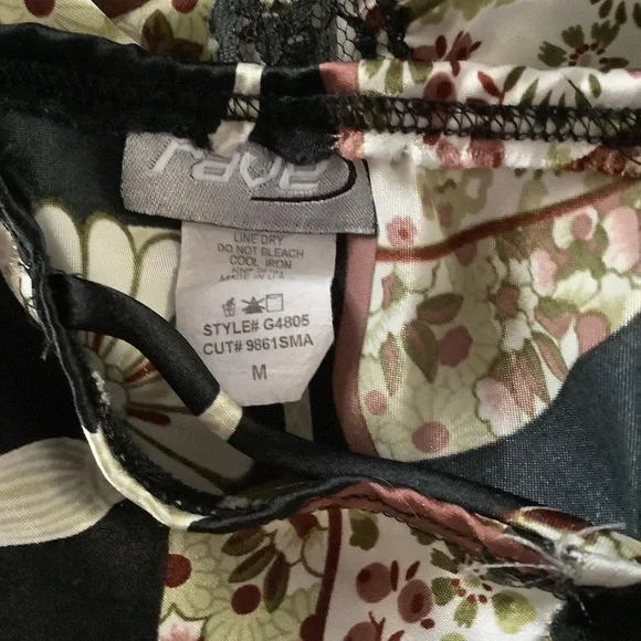 Raver Black Slip Cami Vintage - Picture 7 of 7